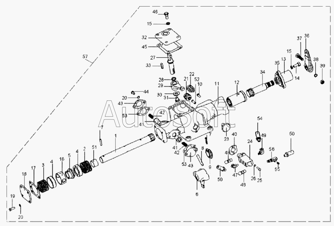 CA-3252 (P2K2T1A): Управляющий механизм