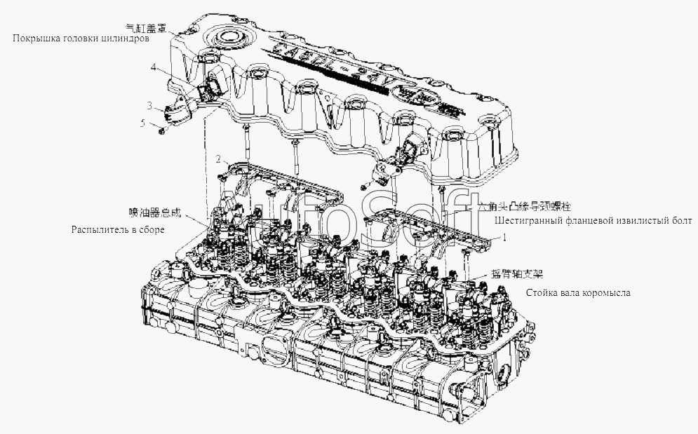 CA-3252 (P2K2T1A): Провода распылителя