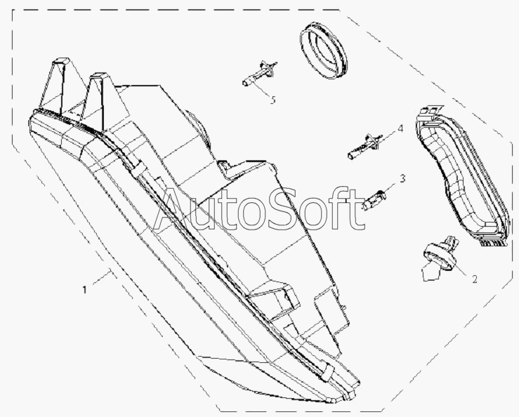CA-3252 (P2K2T1A): Передние фары