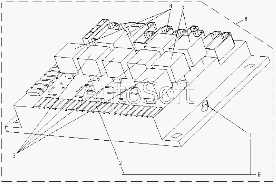 CA-3252 (P2K2T1A): Блок предохранителей