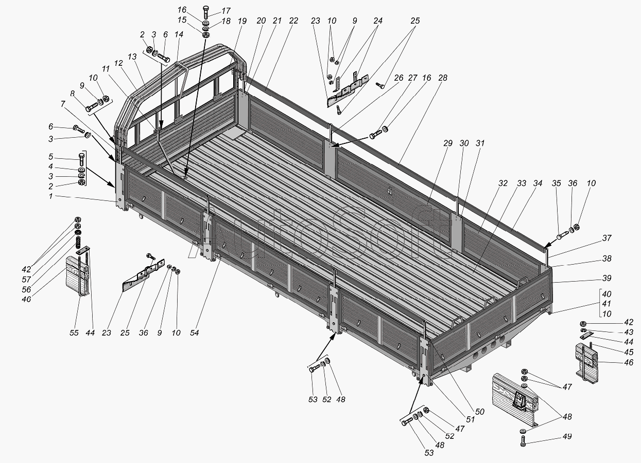 УРАЛ-4320-1151-59: Платформа